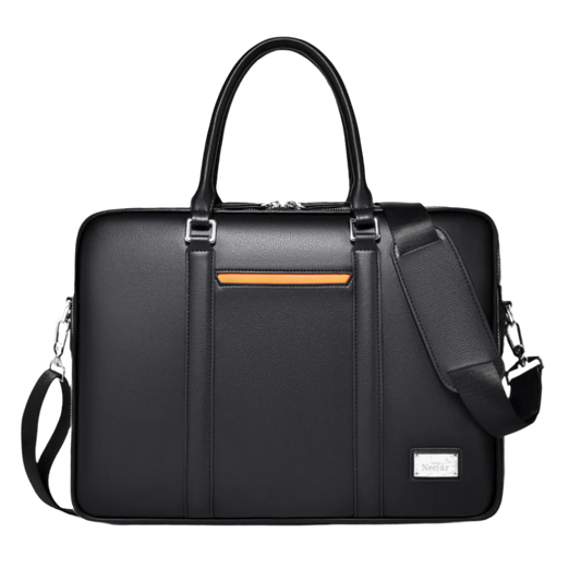 The ApexSync Leather Briefcase