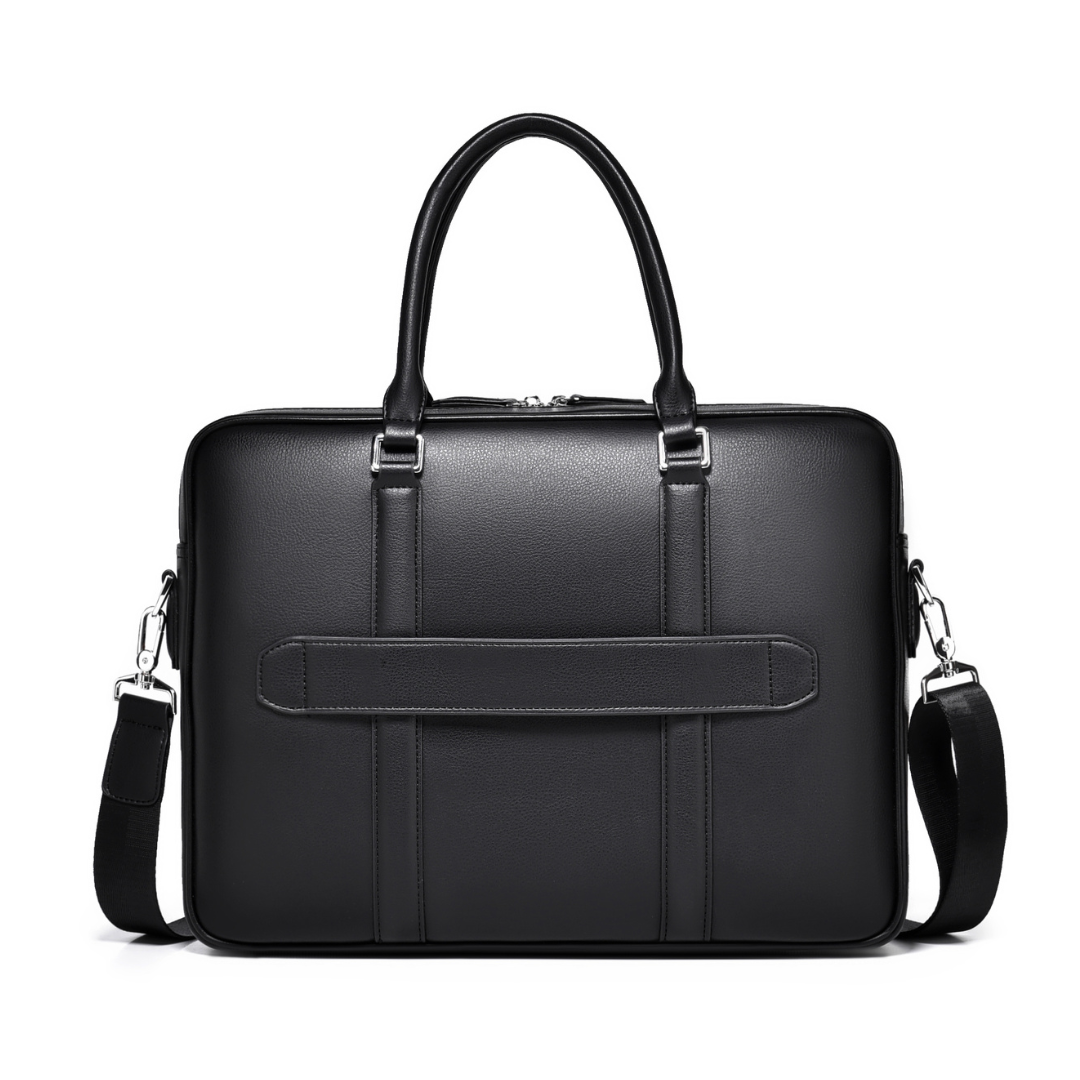 The ApexSync Leather Briefcase