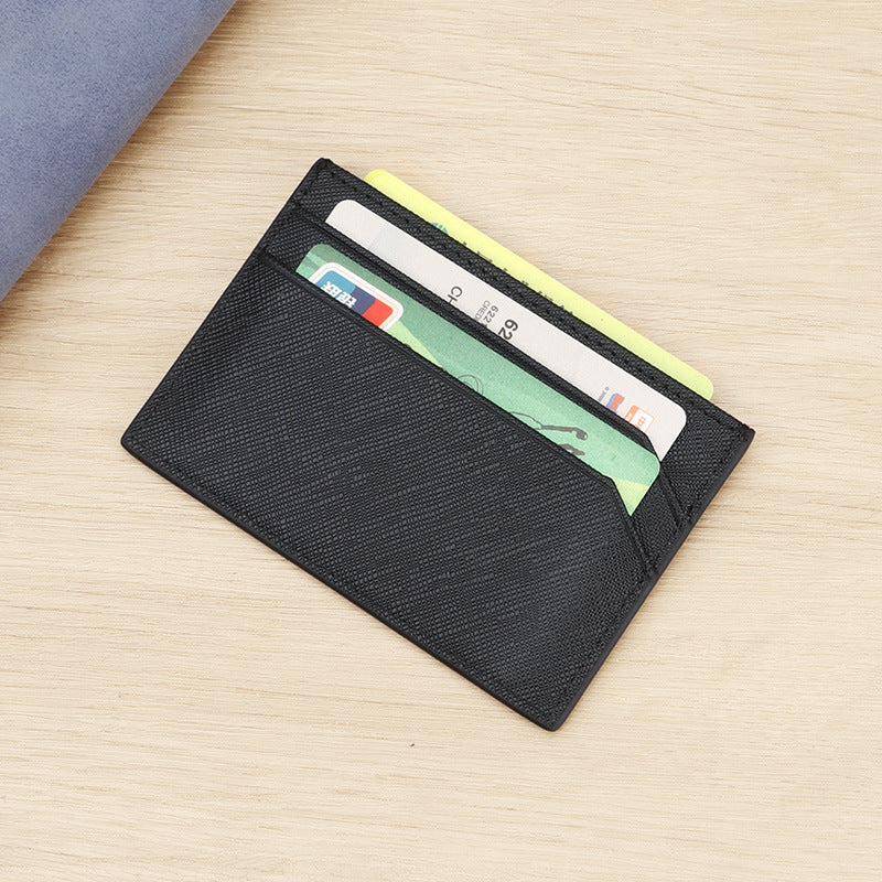 The Saffiano Leather Card Holder