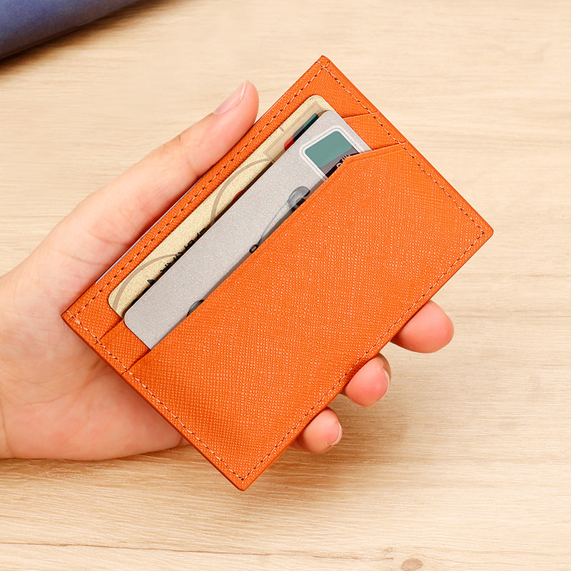 The Saffiano Leather Card Holder