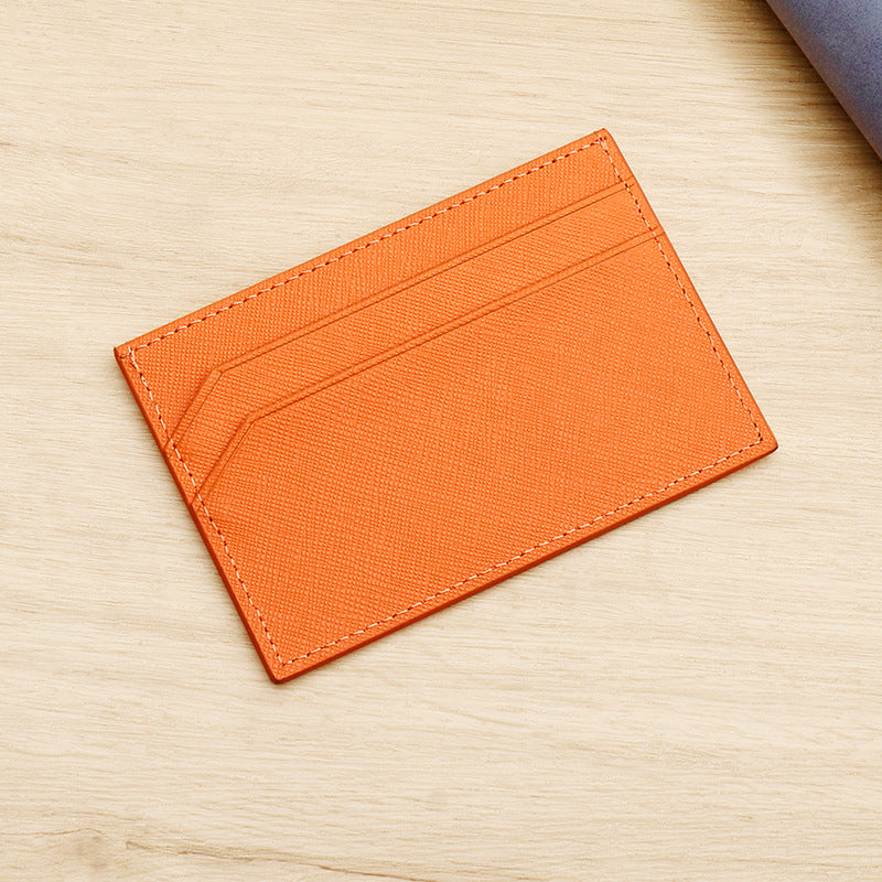 The Saffiano Leather Card Holder