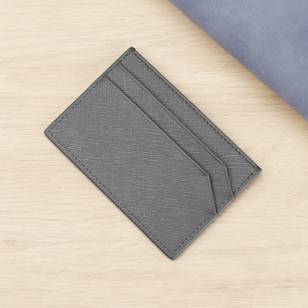 The Saffiano Leather Card Holder