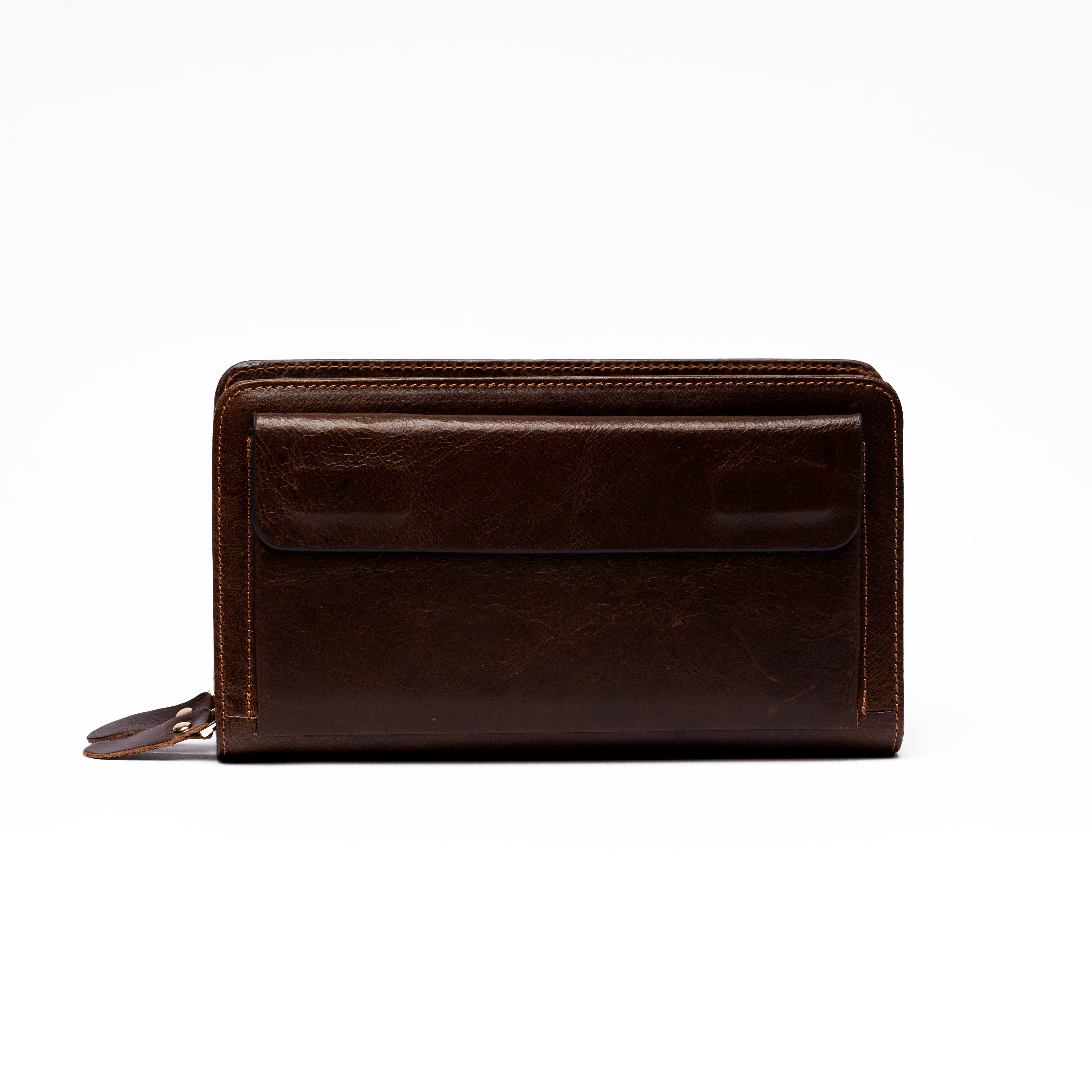 The Nook Cow Skin Leather pouch