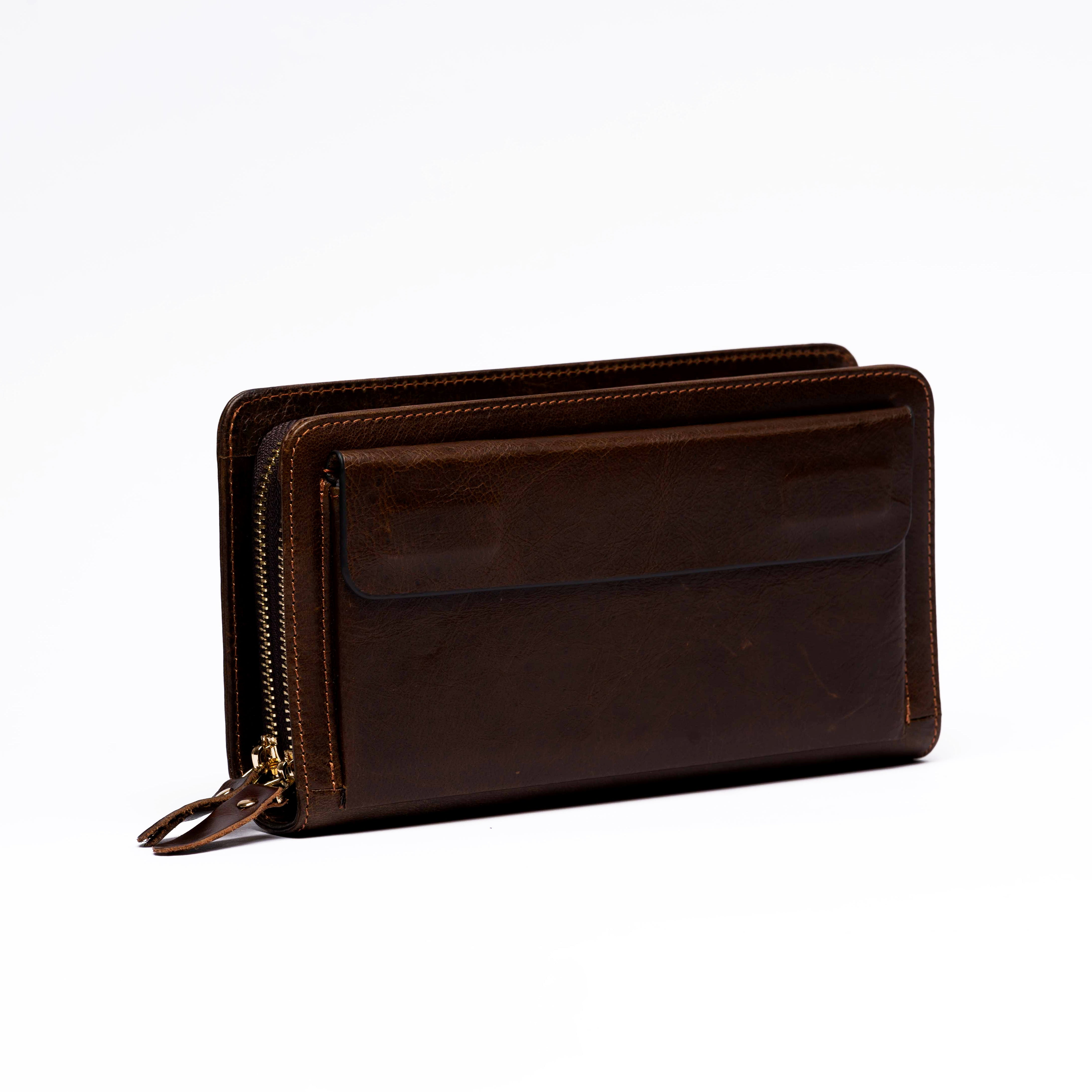 The Nook Cow Skin Leather pouch