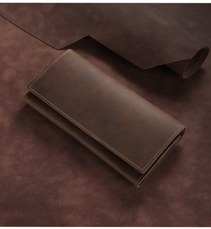 The Tri-Fold Regal Leather Purse